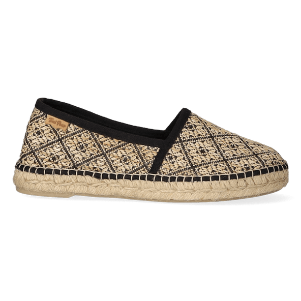 Alma-GE Dames Espadrilles Negre Alma-GE Dames Espadrilles Negre