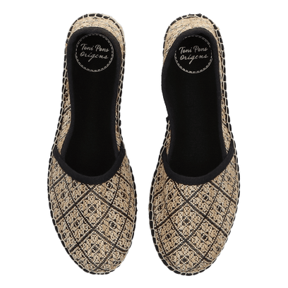 Alma-GE Dames Espadrilles Negre