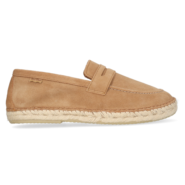 Benet Heren Espadrilles Suede Camel Benet Heren Espadrilles Suede Camel
