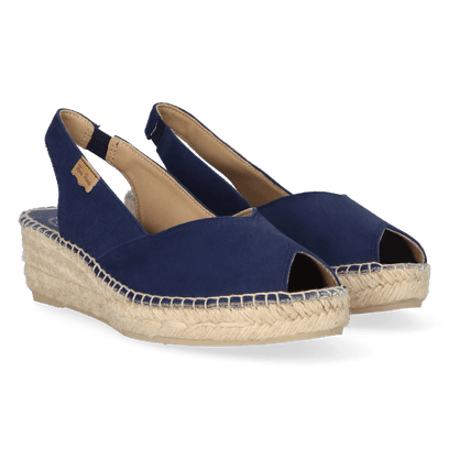 Bernia-A Dames Espadrilles Suede Mari