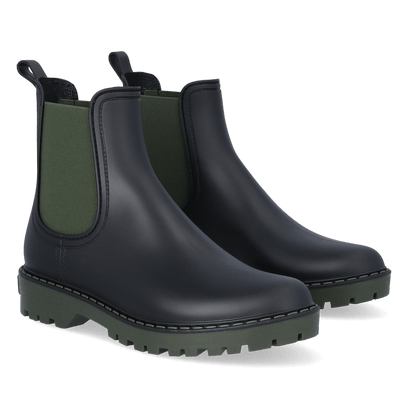 Cavour Rubber Dames Regenboots Caqui