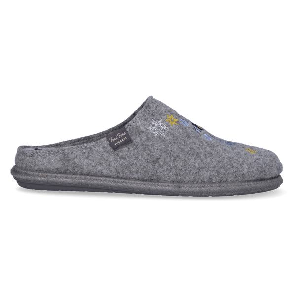Charlie Heren Pantoffels Vilt Cendra Charlie Heren Pantoffels Vilt Cendra