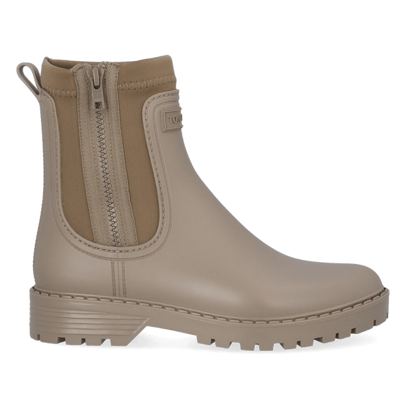 Clais Dames Regenboots Taupe Clais Dames Regenboots Taupe