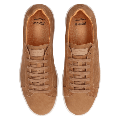 Dalmau Heren Sneakers Nubuck Camel