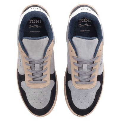 Daniel Suede Heren Sneakers Blau