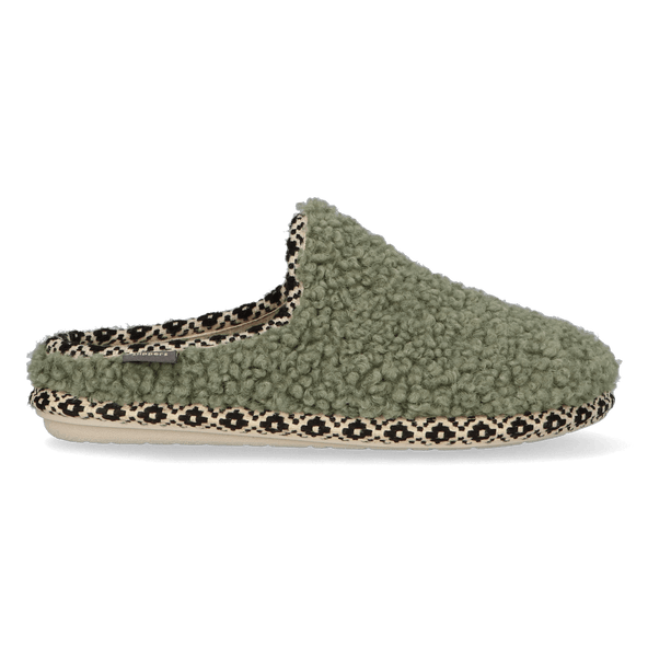 Darla-SB Dames Pantoffels Wol Menta Darla-SB Dames Pantoffels Wol Menta