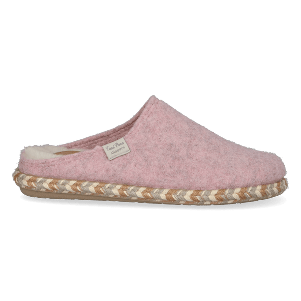 Deli-FP Dames Pantoffels Vilt Petal Deli-FP Dames Pantoffels Vilt Petal