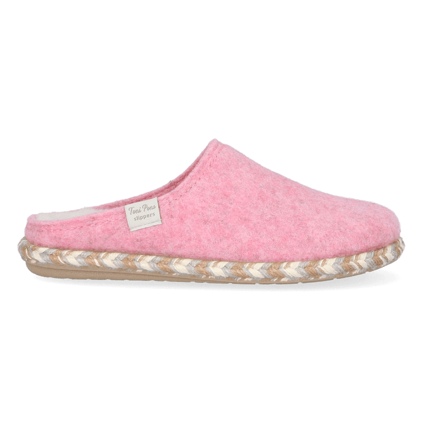 Deli-FP Dames Pantoffels Vilt Rosa