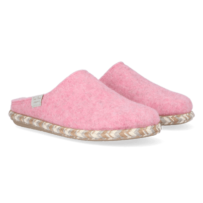 Deli-FP Dames Pantoffels Vilt Rosa