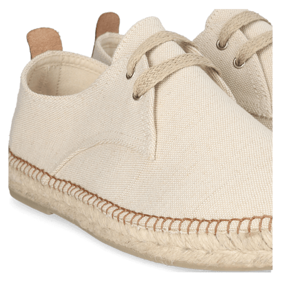 Dixon Canvas Heren Espadrilles Cru
