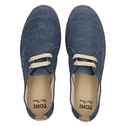 Dixon Canvas Heren Espadrilles Mari
