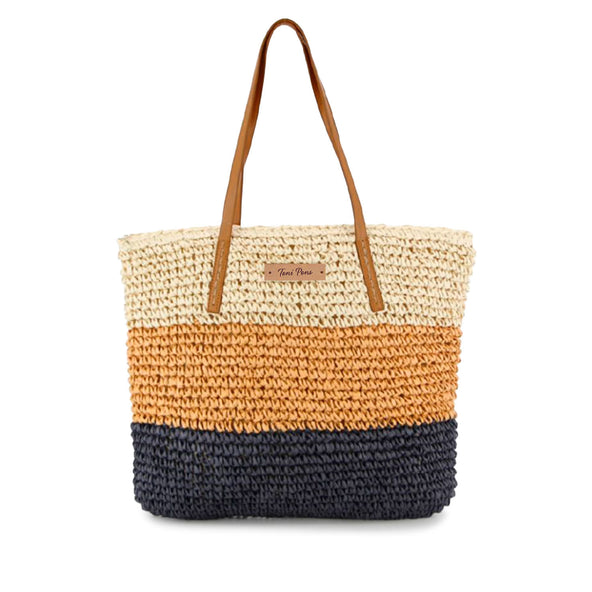 Dora Dames Tas Raffia Multi Dora Dames Tas Raffia Multi