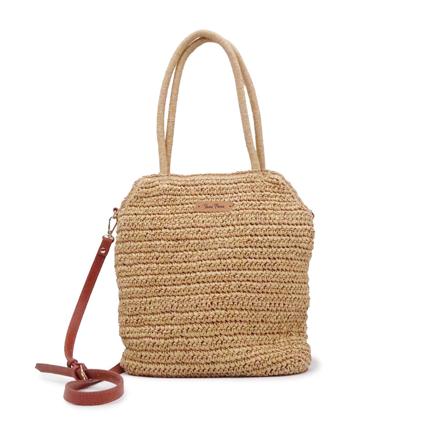 Dorothy Dames Tas Raffia Natural