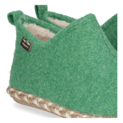 Duna-FP Dames Pantoffels Vilt Menta