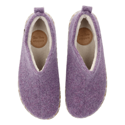 Duna-FP Dames Pantoffels Vilt Morat