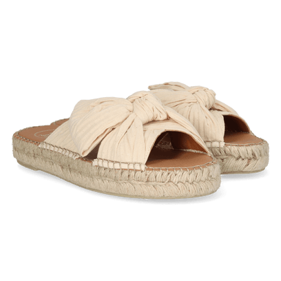 Elina Dames Espadrilles Cru