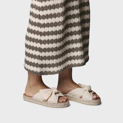 Elina Dames Espadrilles Cru