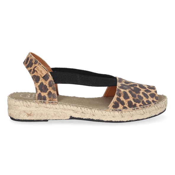 Elmina Dames Espadrilles Suede Leo Elmina Dames Espadrilles Suede Leo