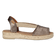 Etna Leren Dames Espadrilles Bronze
