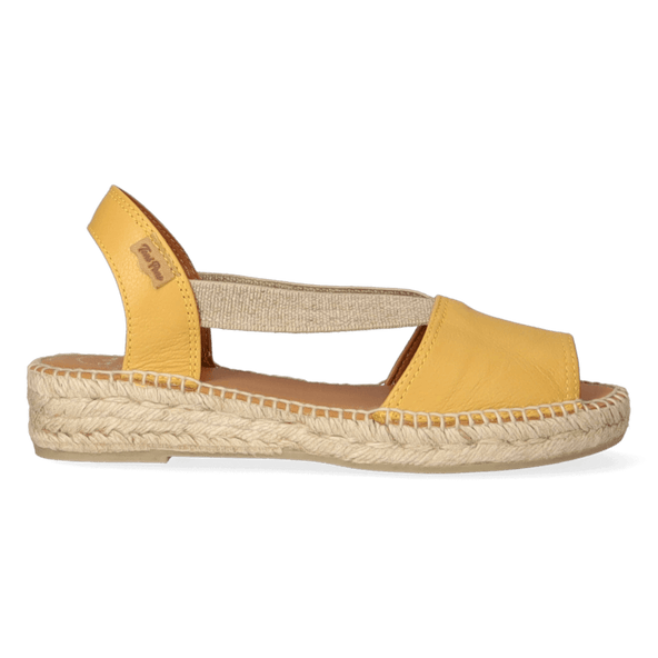 Etna Leren Dames Espadrilles Ocre Etna Leren Dames Espadrilles Ocre