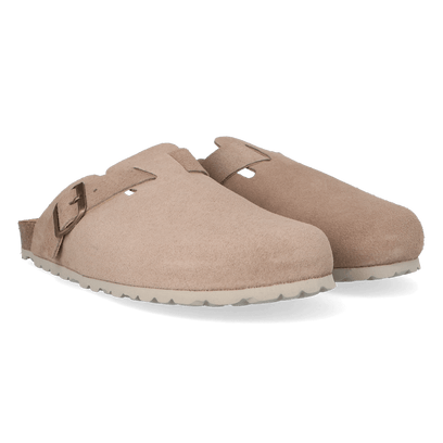 Gregor-QT Heren Clogs Suede Gris