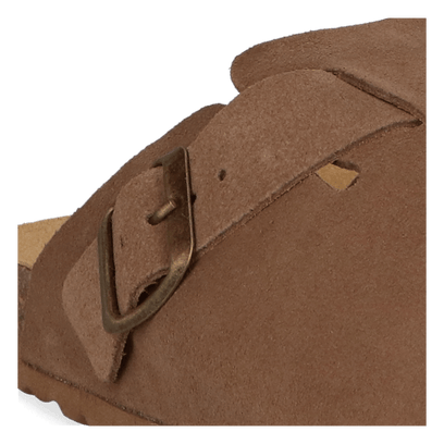 Gregor-QT Heren Clogs Suede Taupe