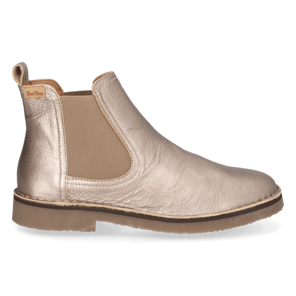 Isa-AT Dames Chelsea Boots Leer Plati Isa-AT Dames Chelsea Boots Leer Plati