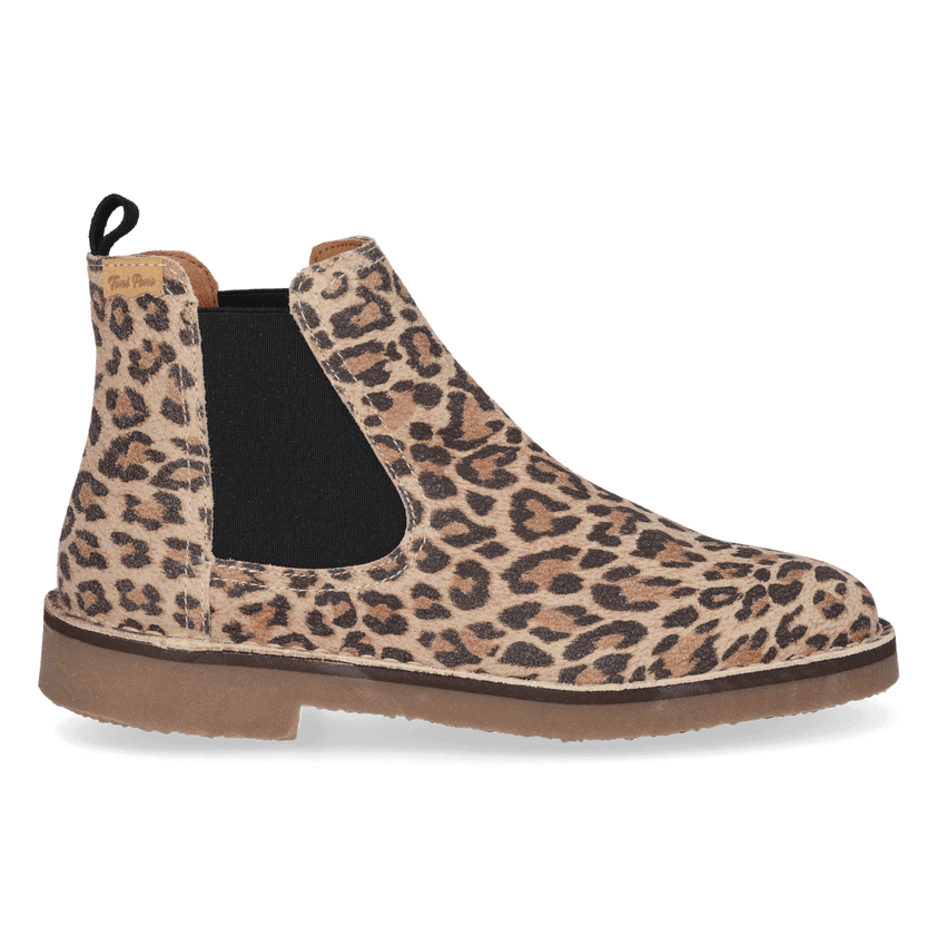 Isa-GP Dames Chelsea Boots Leer Leo