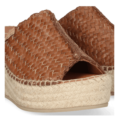 Isolda Dames Espadrilles Leer Cuiro
