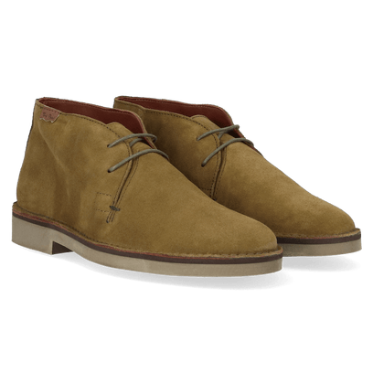 Jacob-SY Heren Desert Boots Suede Oliva