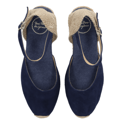 Lloret-5 Suede Dames Espadrilles Mari