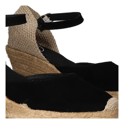 Lloret-5 Dames Espadrilles Negre