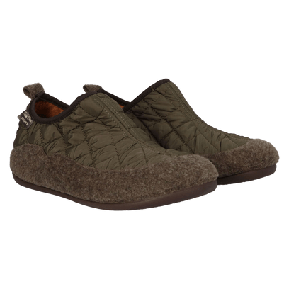 Mare-UM Dames Pantoffels Caqui