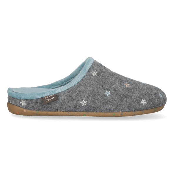 Mona-FT Dames Pantoffels Gris Mona-FT Dames Pantoffels Gris