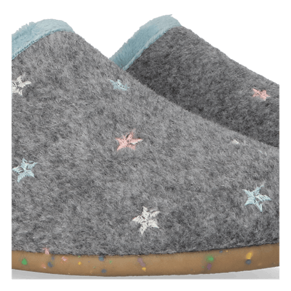 Mona-FT Dames Pantoffels Gris