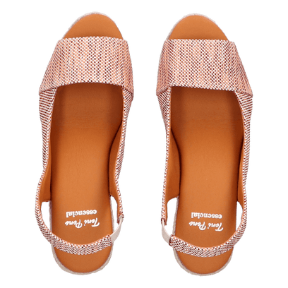 Monza-FY Dames Espadrilles Vermell