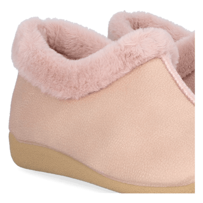 Moss-BD Dames Pantoffels Textiel Rosa