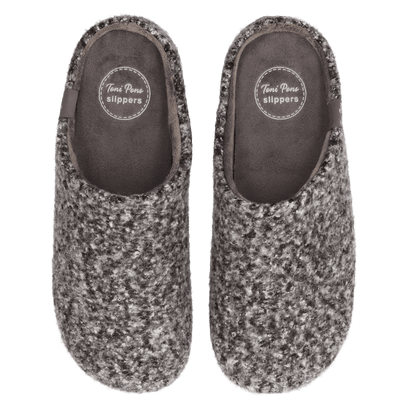 Nauel-CW Heren Pantoffels Negre