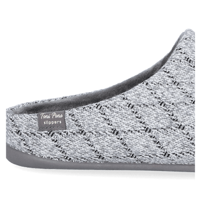 Nauel-KM Heren Pantoffels Gris