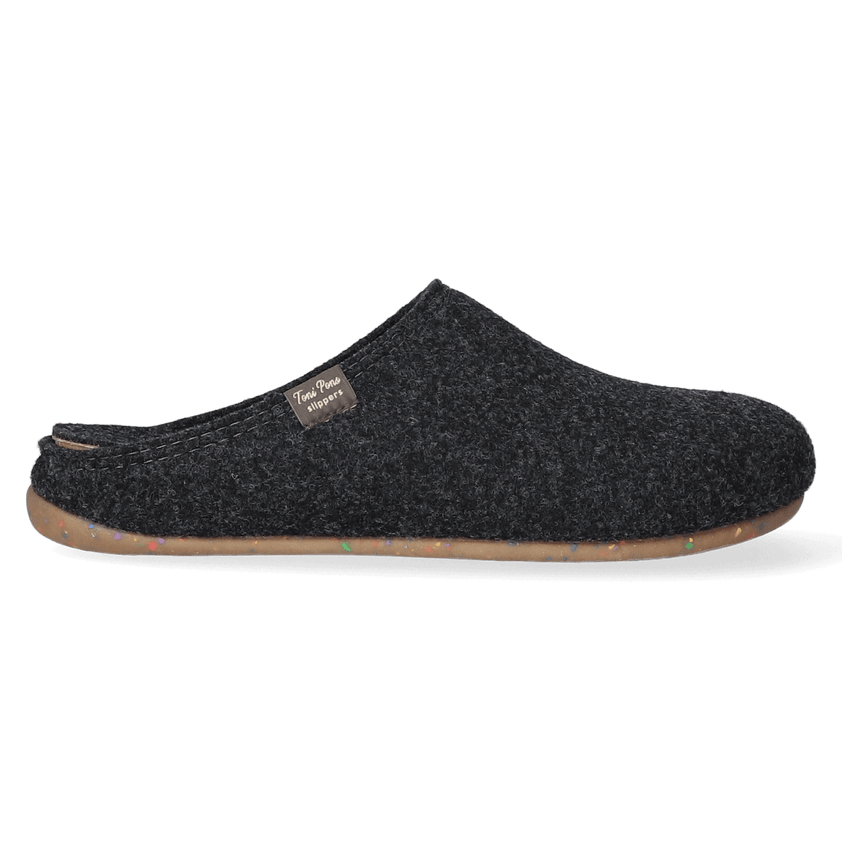 Neo-FR Heren Pantoffels Gerecycled Vilt Negre