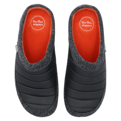 Nordi-TK Heren Pantoffels Black