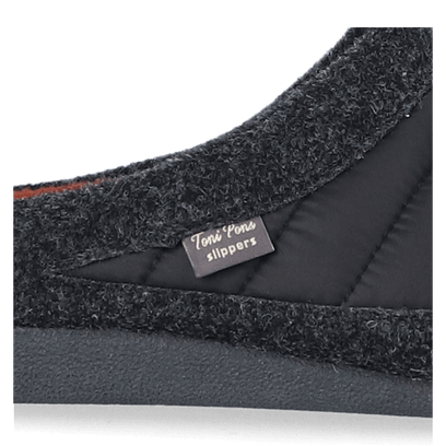 Nordi-TK Heren Pantoffels Black