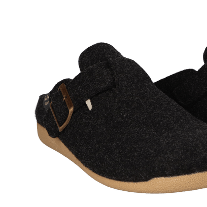 Norton-FP Heren Pantoffels Vilt Negre