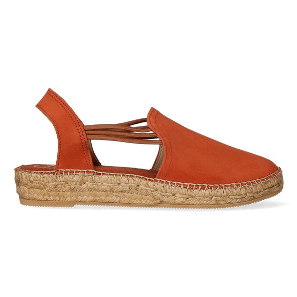 Nuria Suede Dames Espadrilles Brandy Nuria Suede Dames Espadrilles Brandy
