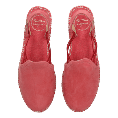 Nuria Suede Dames Espadrilles Bru