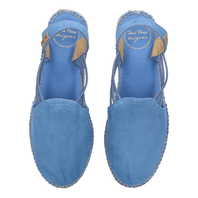 Nuria Suede Dames Espadrilles Texa
