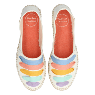 Rose-CM Dames Espadrilles Mambo