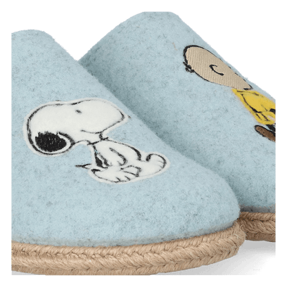 Snoopy Dames Pantoffels Vilt Cel