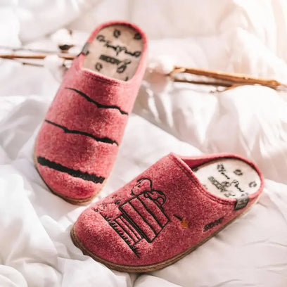 Snoopy Dames Pantoffels Vilt Gerd