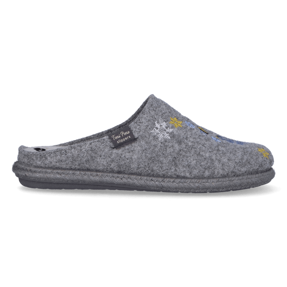 Snoopy Dames Pantoffels Vilt Gris Snoopy Dames Pantoffels Vilt Gris